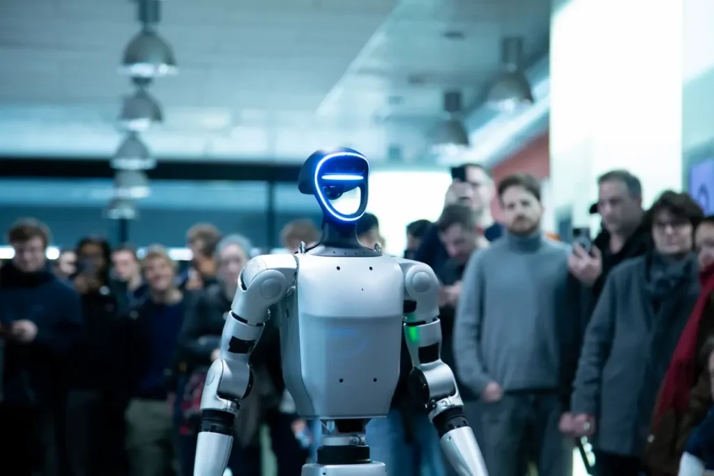 ZMP Robots G1 at a real customer event