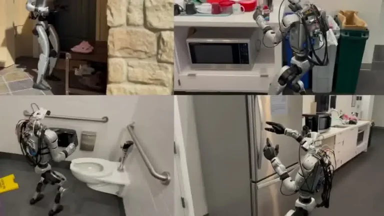 Unitree G1 humanoid robot at full height showing the complete event-ready rental configuration