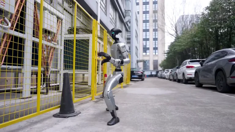 Unitree G1 humanoid robot complete view — how to rent a humanoid robot for events and trade shows in 2026